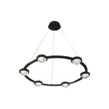 Load image into Gallery viewer, Circolo LED Ring Chandelier in Detail.
