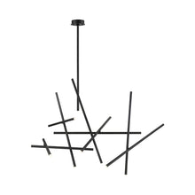 Load image into Gallery viewer, Crossroads LED Chandelier in Black (18-Light).
