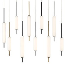 Load image into Gallery viewer, Cumberland Rectangular LED Multi Light Pendant Light in Detail.
