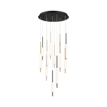 Load image into Gallery viewer, Cumberland Round LED Multi Light Pendant Light.

