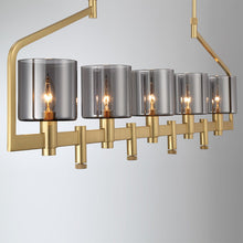 Load image into Gallery viewer, Decato Linear Pendant Light in Detail.
