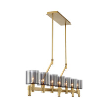 Load image into Gallery viewer, Decato Linear Pendant Light in Detail.
