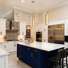Load image into Gallery viewer, Demark LED Pendant Light in dining room.
