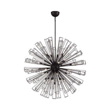 Load image into Gallery viewer, Dendelio Chandelier in Black (35-Light).
