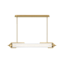 Load image into Gallery viewer, Espada LED Chandelier in Gold. 
