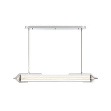 Load image into Gallery viewer, Espada LED Chandelier in Polished Nickel.
