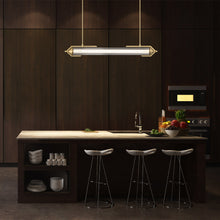 Load image into Gallery viewer, Espada LED Chandelier in kitchen.
