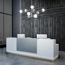 Load image into Gallery viewer, Fairmount LED Chandelier in office.
