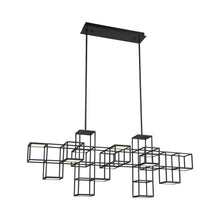 Load image into Gallery viewer, Ferro LED Linear Pendant Light in Black (13-Light).
