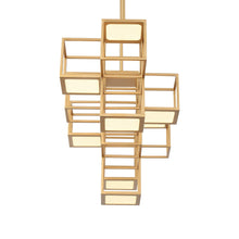 Load image into Gallery viewer, Ferro LED Linear Pendant Light in Detail.
