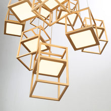 Load image into Gallery viewer, Ferro LED Multi Light Pendant Light in Detail.
