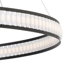 Load image into Gallery viewer, Forster LED Multi Tier Chandelier in Detail.
