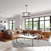 Load image into Gallery viewer, Grado Pendant Light in living room.
