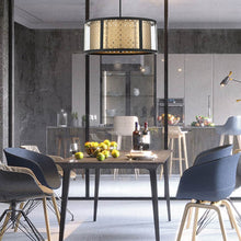 Load image into Gallery viewer, Grado Pendant Light in living room.
