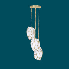 Load image into Gallery viewer, Heera Multi Light Pendant Light in Detail.
