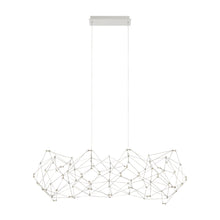 Load image into Gallery viewer, Leonardelli LED Chandelier in Chrome (Medium).
