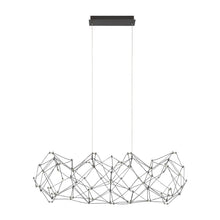 Load image into Gallery viewer, Leonardelli LED Chandelier in Dark Chrome (Medium).
