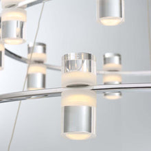 Load image into Gallery viewer, Netto LED Multi Tier Chandelier in Detail.
