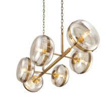 Load image into Gallery viewer, Nottingham Oval Chandelier in Detail.

