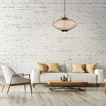 Load image into Gallery viewer, Park LED Pendant Light in living room.
