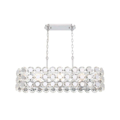 Perrene Linear Pendant Light.