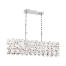 Load image into Gallery viewer, Perrene Linear Pendant Light in Detail.

