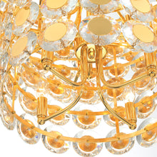 Load image into Gallery viewer, Perrene Multi Tier Chandelier in Detail.
