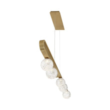 Load image into Gallery viewer, Phillimore LED Linear Pendant Light in Detail.
