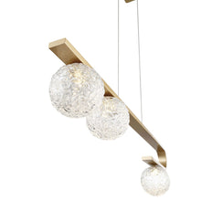 Load image into Gallery viewer, Phillimore LED Linear Pendant Light in Detail.
