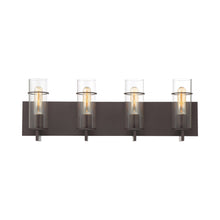 Load image into Gallery viewer, Pista Vanity Wall Light in Bronze (4-Light).
