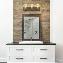 Load image into Gallery viewer, Pista Vanity Wall Light in bathroom.
