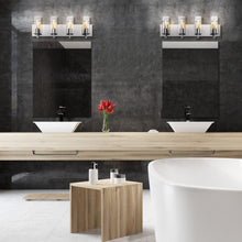 Load image into Gallery viewer, Pista Vanity Wall Light in bathroom.
