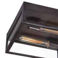 Load image into Gallery viewer, Retto Outdoor Flush Mount Ceiling Light in Detail.
