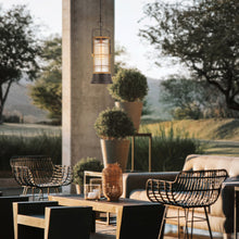 Load image into Gallery viewer, Rivamar Outdoor Pendant Light Outside Area.
