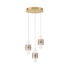 Load image into Gallery viewer, Rola LED Linear Pendant Light (3-Light).
