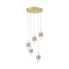 Load image into Gallery viewer, Rola LED Linear Pendant Light (5-Light).
