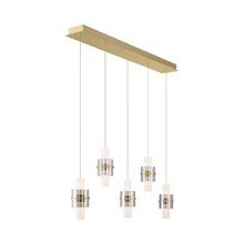 Load image into Gallery viewer, Rola LED Multi Light Pendant Light in Detail.
