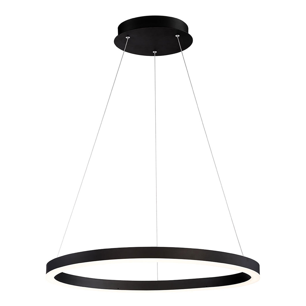 Spunto LED Chandelier in Matte Black (Small).