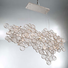 Load image into Gallery viewer, Trento Linear Chandelier in Detail.
