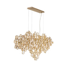 Load image into Gallery viewer, Trento Linear Chandelier in Detail.
