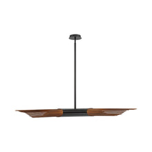 Load image into Gallery viewer, Umura LED Linear Pendant Light in Gold.
