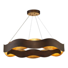 Load image into Gallery viewer, Vaughan LED Chandelier in Bronze/Gold(Large).
