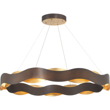 Load image into Gallery viewer, Vaughan LED Chandelier in Bronze/Gold(Extra Large).
