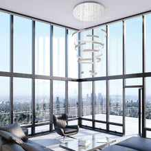 Load image into Gallery viewer, Verdura LED Chandelier in living room.
