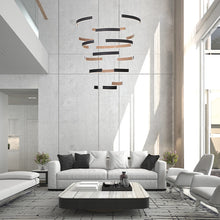 Load image into Gallery viewer, Verdura LED Chandelier in living room.

