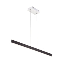 Load image into Gallery viewer, Verdura LED Linear Pendant Light in Black.
