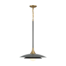 Load image into Gallery viewer, Welsh LED Pendant Light in Gray (Small).
