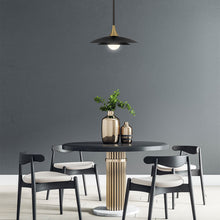 Load image into Gallery viewer, Welsh LED Pendant Light in living room.
