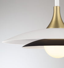 Load image into Gallery viewer, Welsh LED Pendant Light in Detail.
