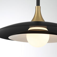 Load image into Gallery viewer, Welsh LED Pendant Light in Detail.
